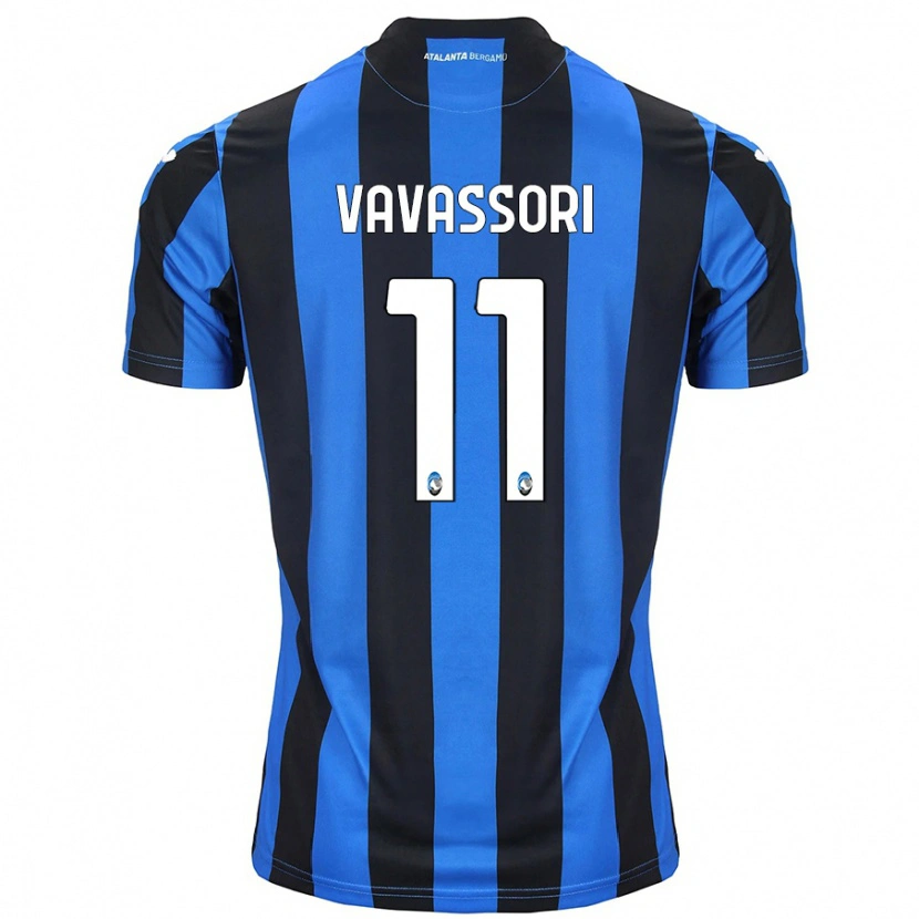 Danxen Mujer Camiseta Dominic Vavassori #11 Azul Negro 1ª Equipación 2024/25 La Camisa