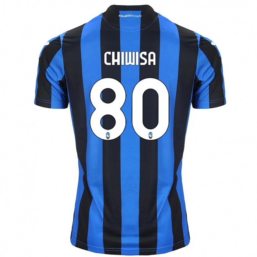 Danxen Mujer Camiseta Mannah Chiwisa #80 Azul Negro 1ª Equipación 2024/25 La Camisa