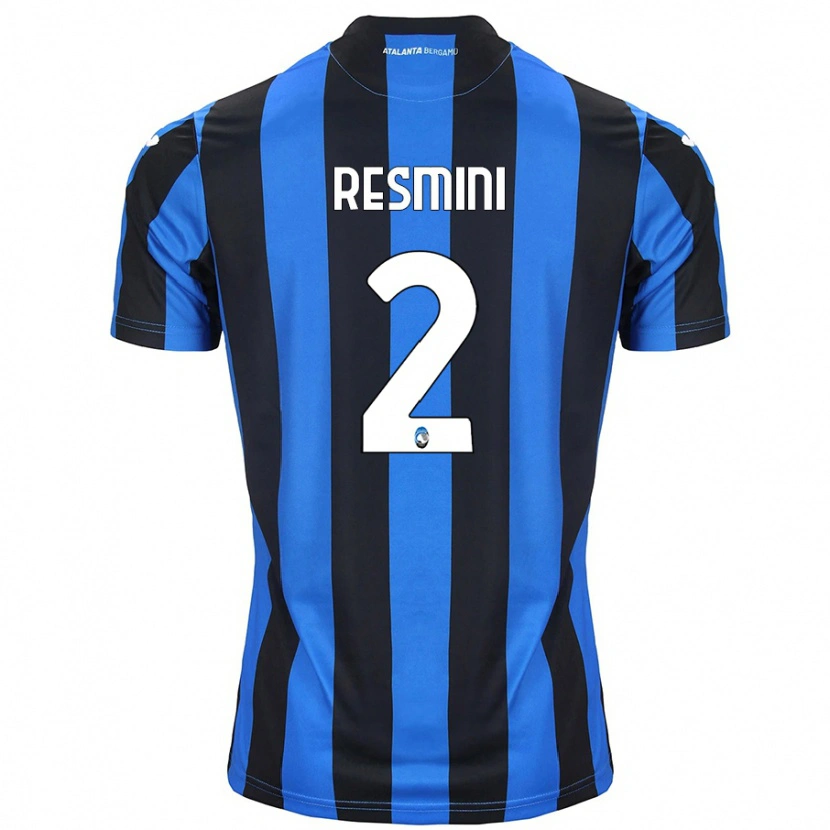 Danxen Mujer Camiseta Martina Resmini #2 Azul Negro 1ª Equipación 2024/25 La Camisa