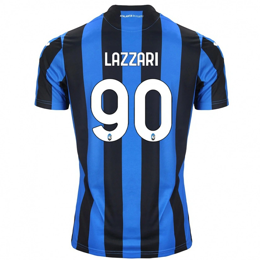 Danxen Mujer Camiseta Ilaria Lazzari #90 Azul Negro 1ª Equipación 2024/25 La Camisa