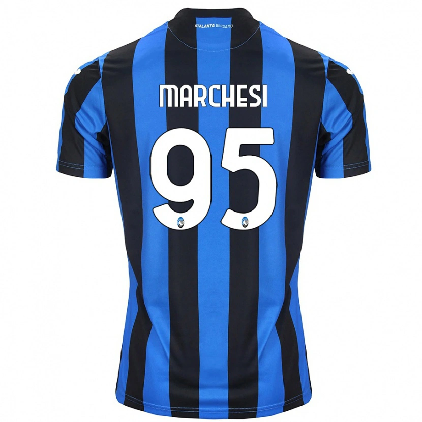 Danxen Mujer Camiseta Silvia Marchesi #95 Azul Negro 1ª Equipación 2024/25 La Camisa