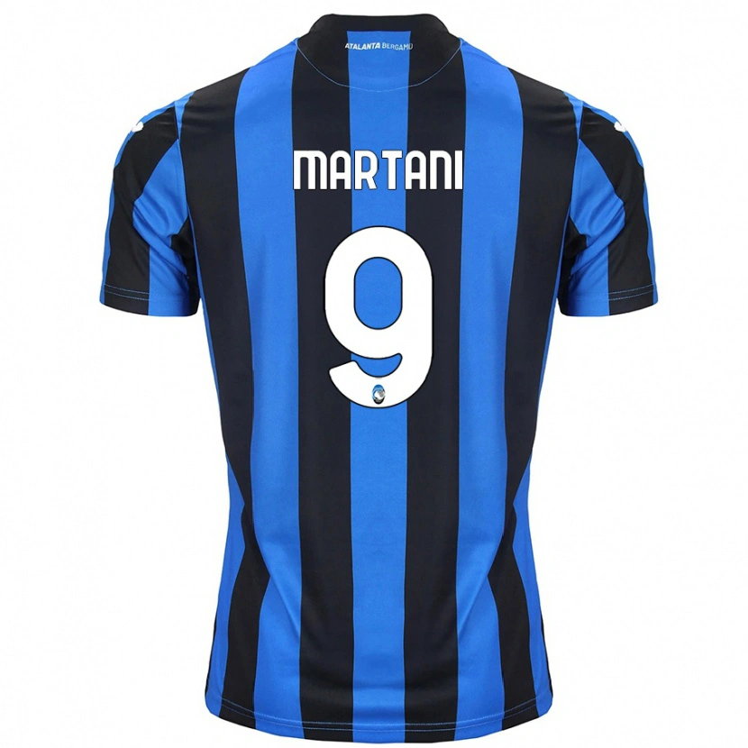 Danxen Mujer Camiseta Alice Martani #9 Azul Negro 1ª Equipación 2024/25 La Camisa