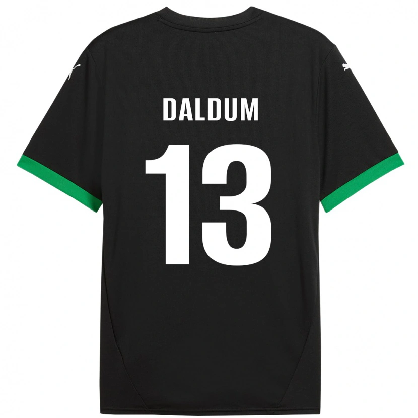 Danxen Mujer Camiseta Sonosi Daldum #13 Negro Verde Oscuro 1ª Equipación 2024/25 La Camisa