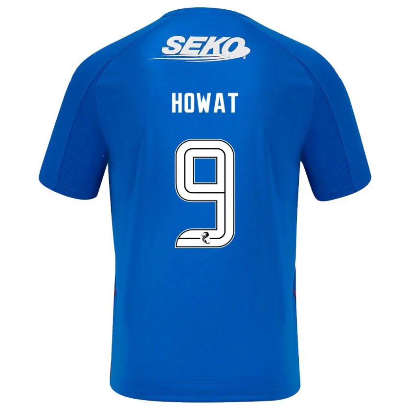 Danxen Mujer Camiseta Kirsty Howat #9 Azul Oscuro 1ª Equipación 2024/25 La Camisa