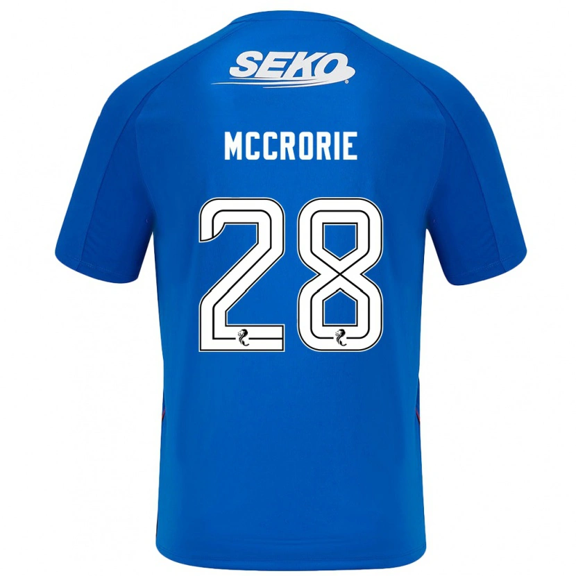 Danxen Mujer Camiseta Robby Mccrorie #28 Azul Oscuro 1ª Equipación 2024/25 La Camisa