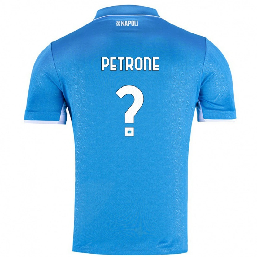 Danxen Mujer Camiseta Andrea Petrone #0 Azul Cielo 1ª Equipación 2024/25 La Camisa