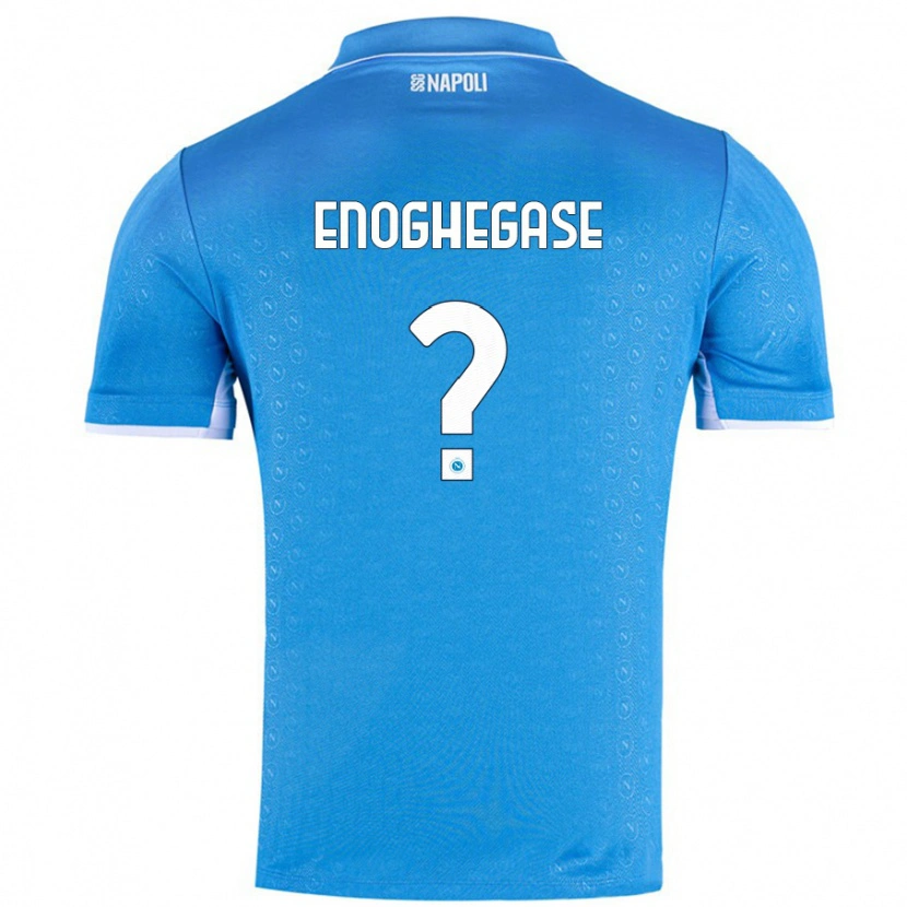 Danxen Mujer Camiseta Favour Enoghegase #0 Azul Cielo 1ª Equipación 2024/25 La Camisa