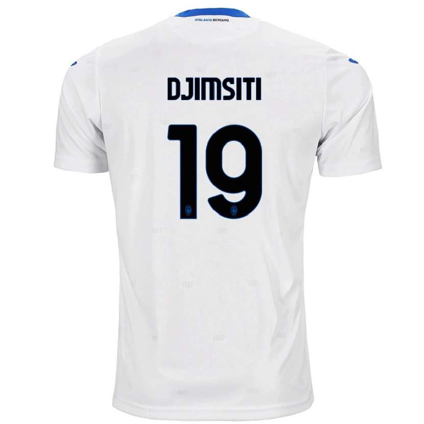 Danxen Mujer Camiseta Berat Djimsiti #19 Blanco 2ª Equipación 2024/25 La Camisa