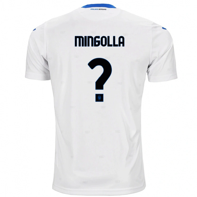 Danxen Mujer Camiseta Simone Mingolla #0 Blanco 2ª Equipación 2024/25 La Camisa