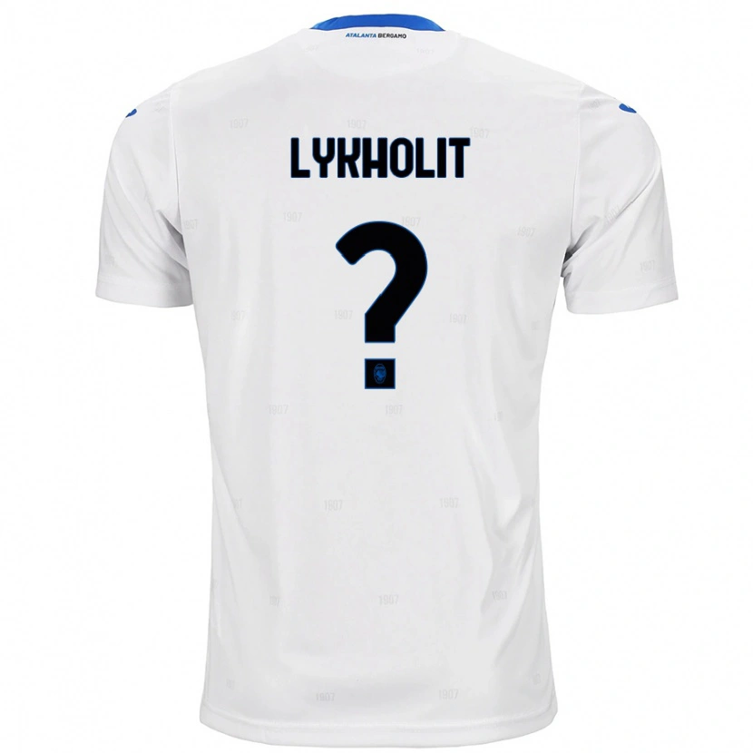 Danxen Mujer Camiseta Ivan Lykholit #0 Blanco 2ª Equipación 2024/25 La Camisa