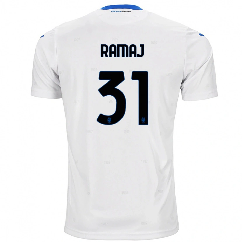 Danxen Mujer Camiseta Gabriel Ramaj #31 Blanco 2ª Equipación 2024/25 La Camisa