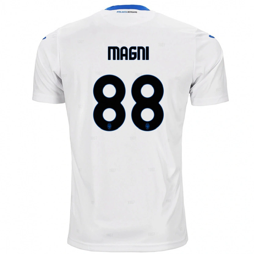 Danxen Mujer Camiseta Gloria Magni #88 Blanco 2ª Equipación 2024/25 La Camisa