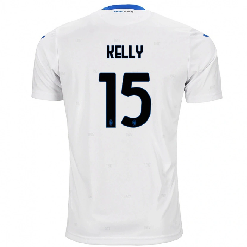 Danxen Mujer Camiseta Maegan Kelly #15 Blanco 2ª Equipación 2024/25 La Camisa