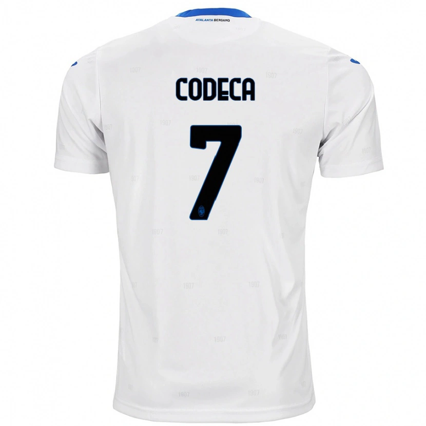Danxen Mujer Camiseta Bianca Codeca #7 Blanco 2ª Equipación 2024/25 La Camisa