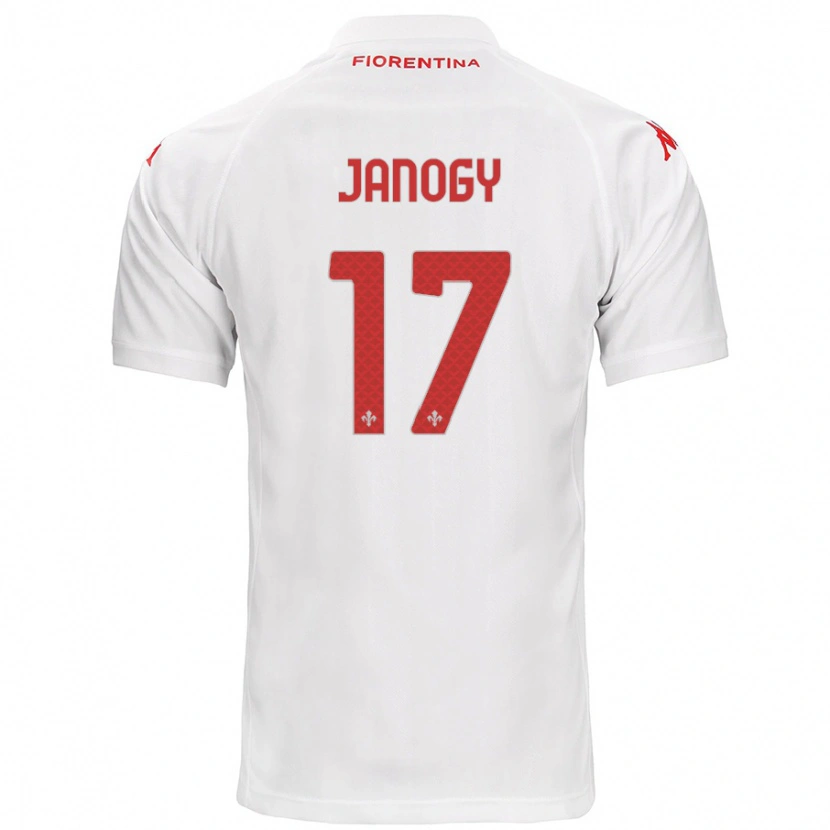 Danxen Mujer Camiseta Madelen Janogy #17 Blanco 2ª Equipación 2024/25 La Camisa