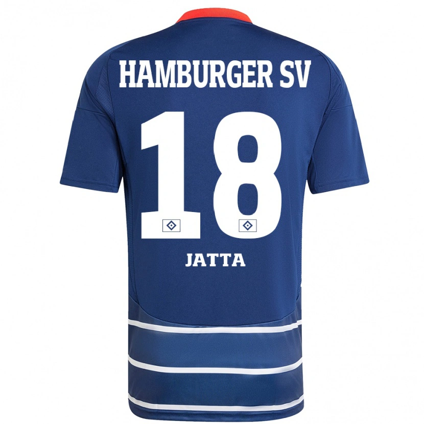 Danxen Mujer Camiseta Bakery Jatta #18 Azul Oscuro 2ª Equipación 2024/25 La Camisa