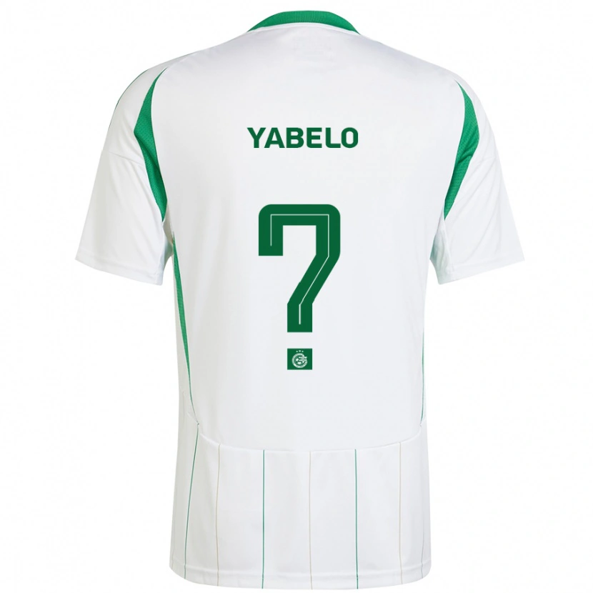 Danxen Mujer Camiseta Getachew Yabelo #0 Blanco Verde 2ª Equipación 2024/25 La Camisa