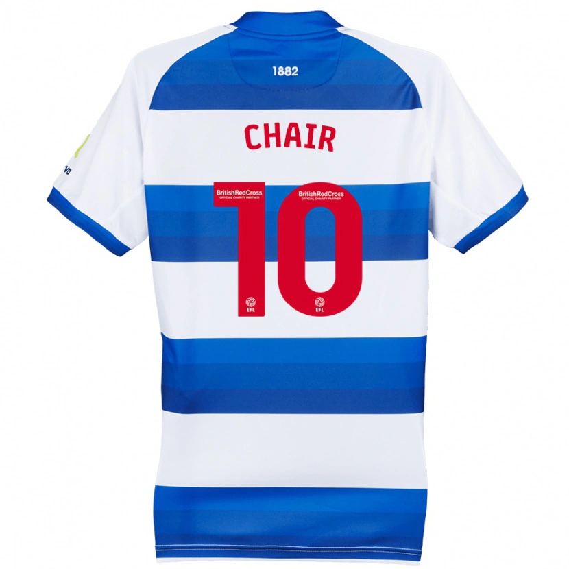 Danxen Niño Camiseta Ilias Chair #10 Blanco Azul 1ª Equipación 2024/25 La Camisa