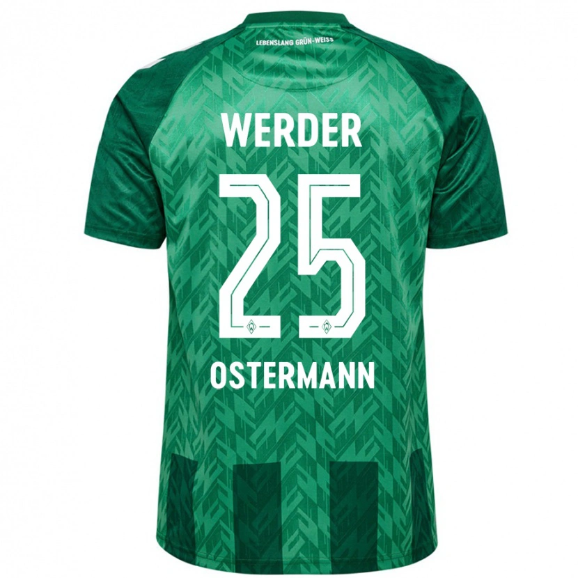 Danxen Niño Camiseta Ben Ostermann #25 Verde 1ª Equipación 2024/25 La Camisa