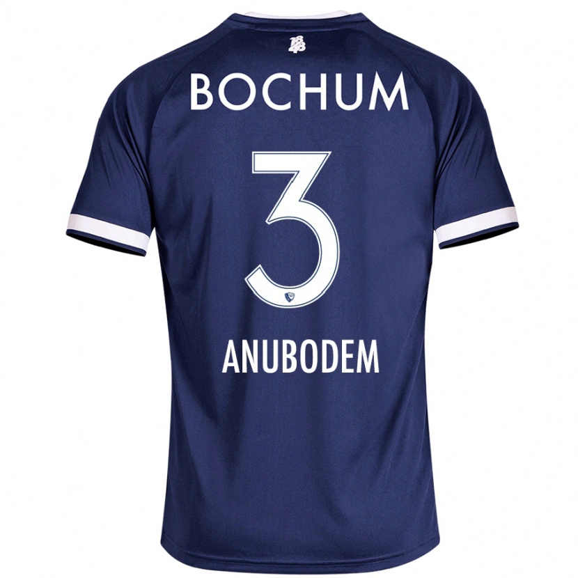Danxen Niño Camiseta Takang Anubodem #3 Azul Oscuro 1ª Equipación 2024/25 La Camisa
