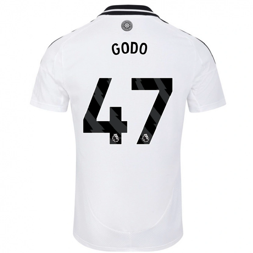 Danxen Niño Camiseta Martial Godo #47 Blanco 1ª Equipación 2024/25 La Camisa