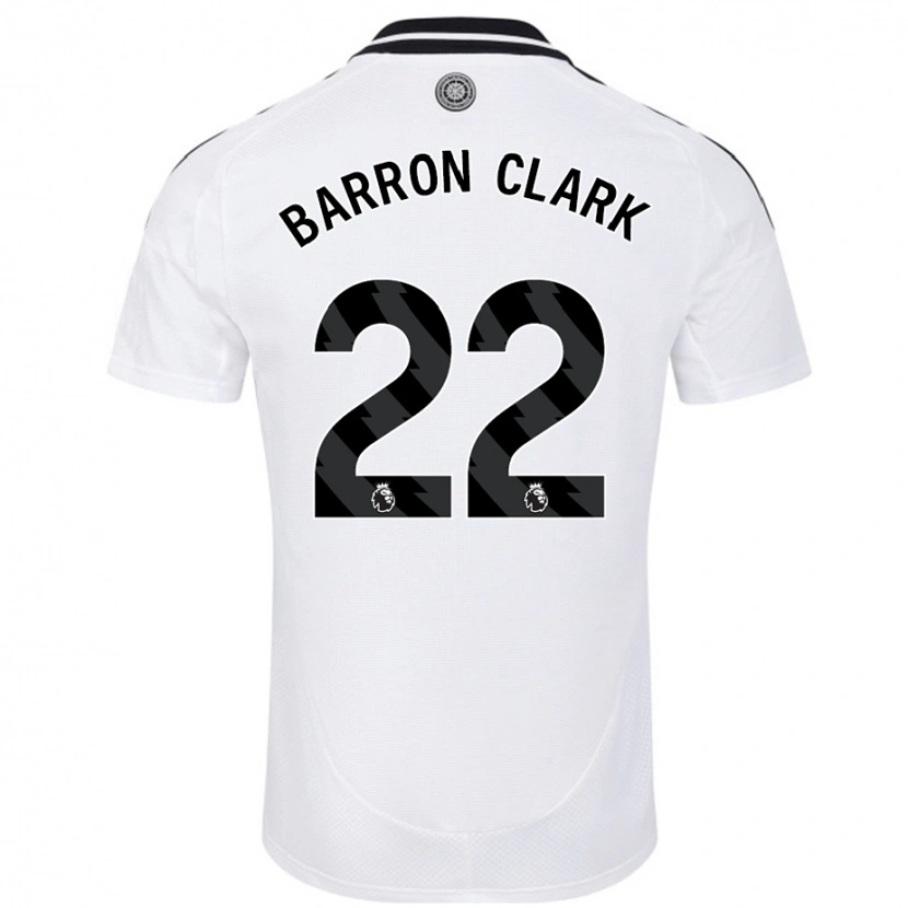 Danxen Niño Camiseta Betty Barron-Clark #22 Blanco 1ª Equipación 2024/25 La Camisa