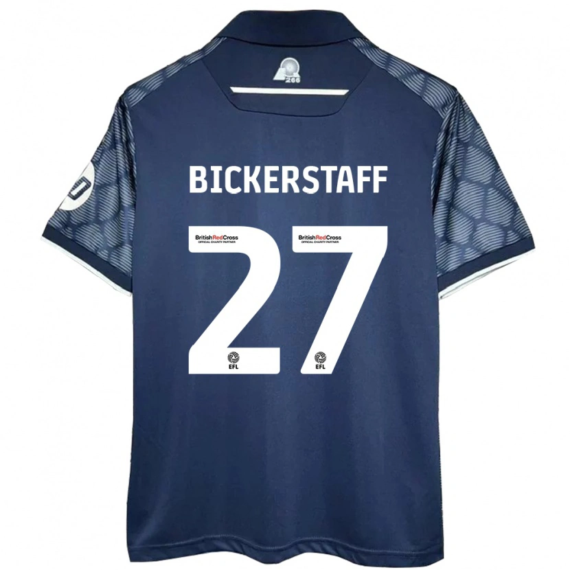 Danxen Niño Camiseta Jake Bickerstaff #27 Negro 2ª Equipación 2024/25 La Camisa