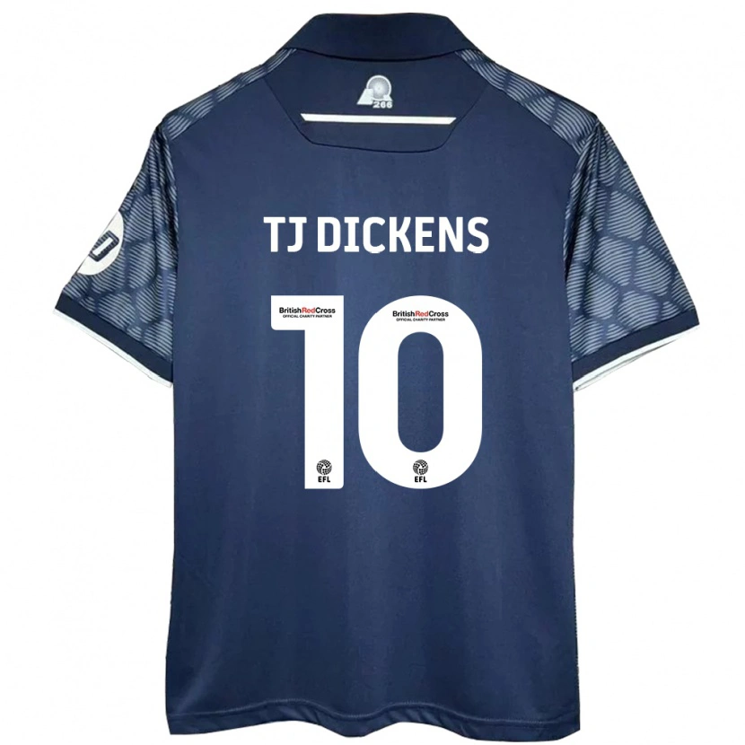 Danxen Niño Camiseta Tonicha Tj Dickens #10 Negro 2ª Equipación 2024/25 La Camisa