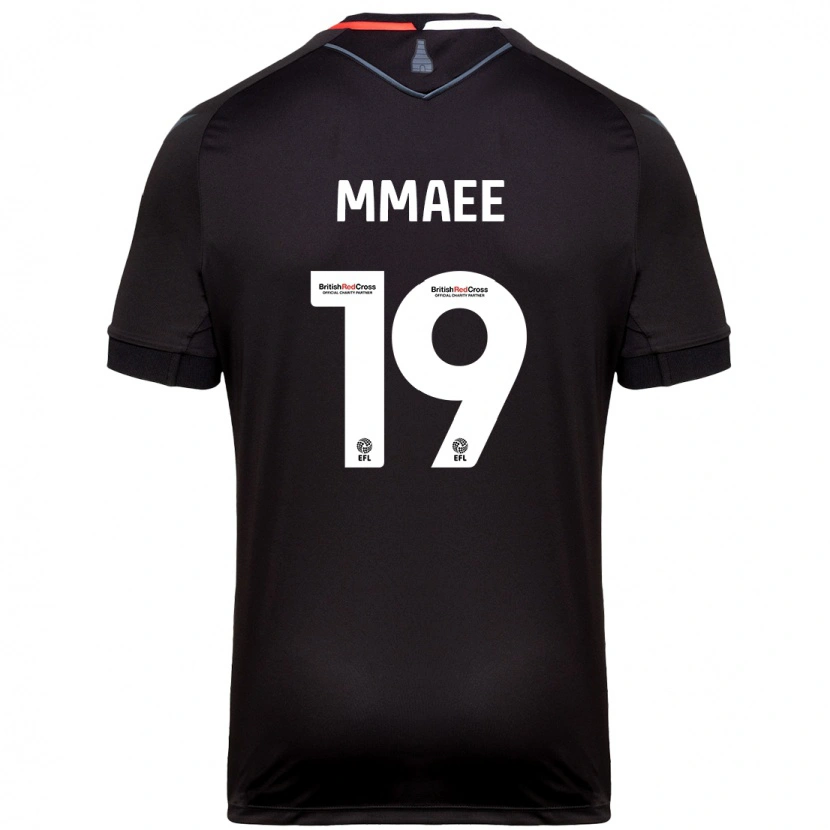 Danxen Niño Camiseta Ryan Mmaee #19 Negro 2ª Equipación 2024/25 La Camisa