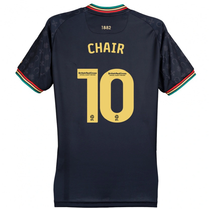 Danxen Niño Camiseta Ilias Chair #10 Azul Marino Oscuro 2ª Equipación 2024/25 La Camisa