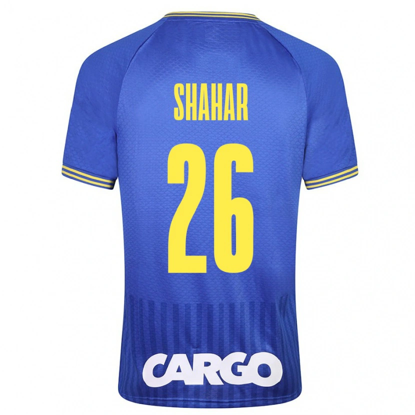 Danxen Niño Camiseta Ido Shahar #26 Blanco 2ª Equipación 2024/25 La Camisa