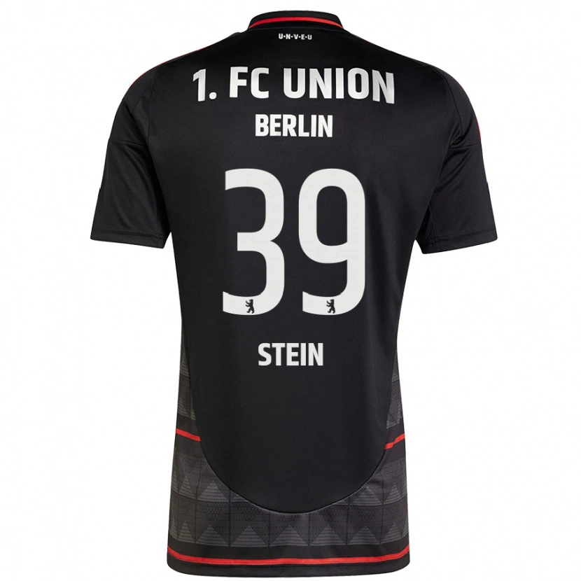 Danxen Niño Camiseta Yannic Stein #39 Negro 2ª Equipación 2024/25 La Camisa