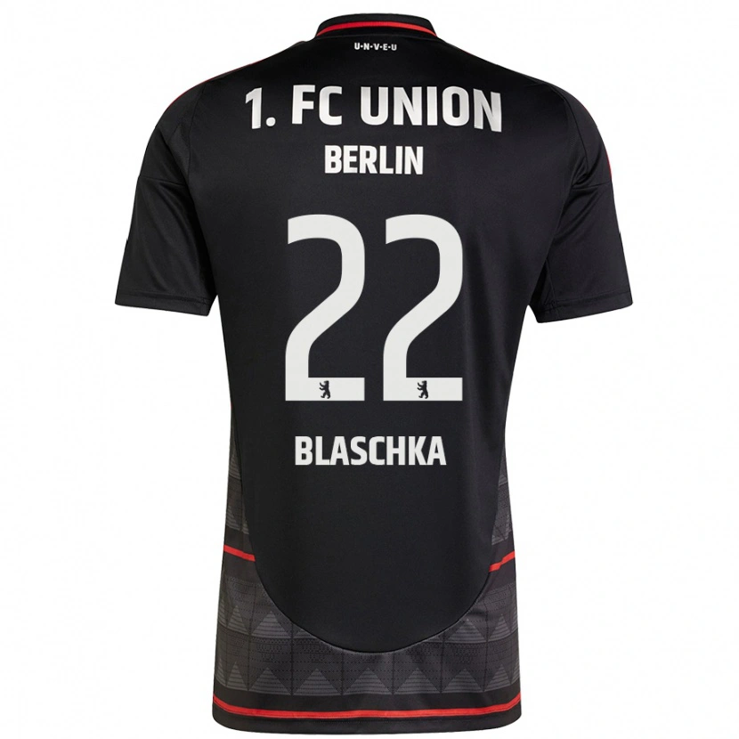 Danxen Niño Camiseta Anouk Blaschka #22 Negro 2ª Equipación 2024/25 La Camisa