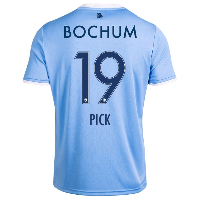 Danxen Niño Camiseta Luis Pick #19 Azul Cielo 2ª Equipación 2024/25 La Camisa