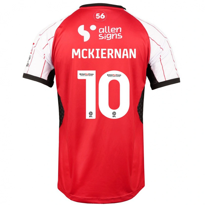 Danxen Hombre Camiseta Jj Mckiernan #10 Blanco 1ª Equipación 2024/25 La Camisa
