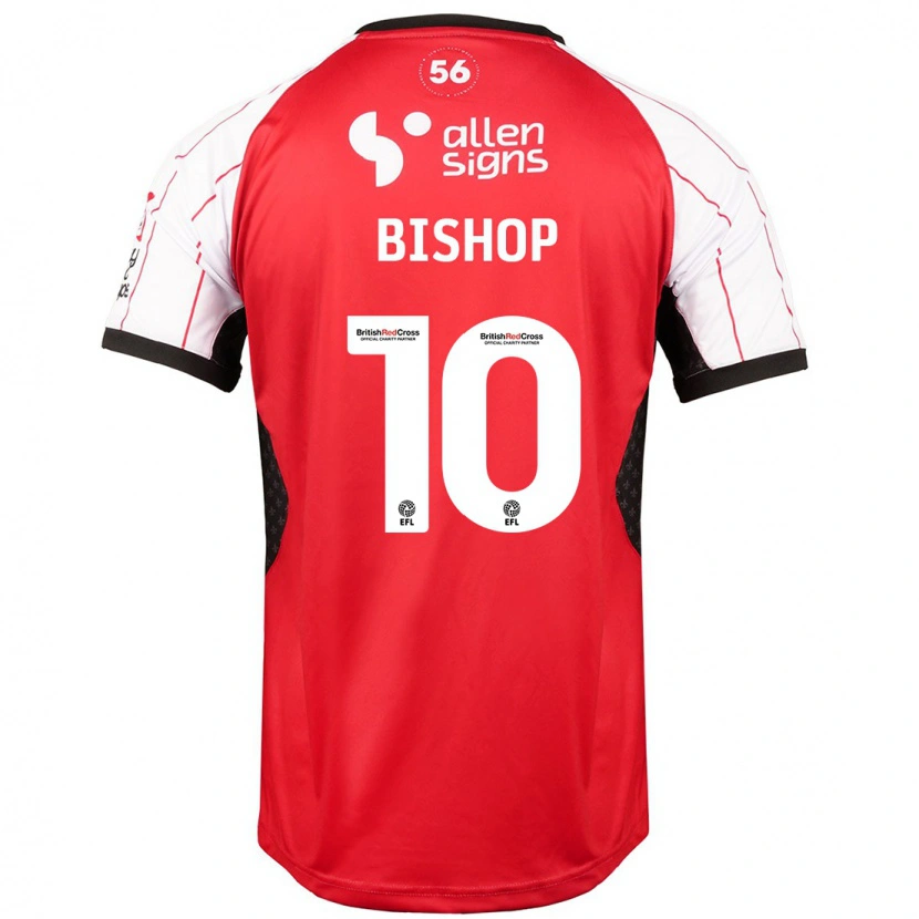 Danxen Hombre Camiseta Teddy Bishop #10 Blanco 1ª Equipación 2024/25 La Camisa