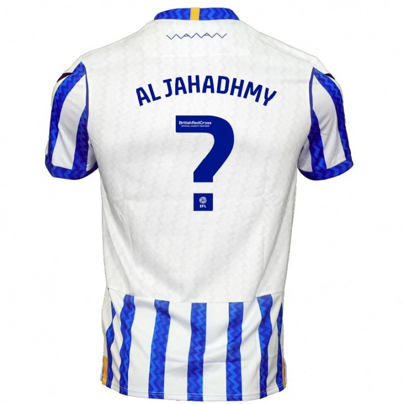 Danxen Hombre Camiseta Murtadha Al-Jahadhmy #0 Azul Blanco 1ª Equipación 2024/25 La Camisa