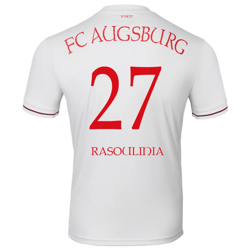 Danxen Hombre Camiseta Nick Rasoulinia #27 Blanco 1ª Equipación 2024/25 La Camisa