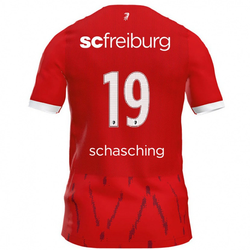 Danxen Hombre Camiseta Annabel Schasching #19 Rojo 1ª Equipación 2024/25 La Camisa