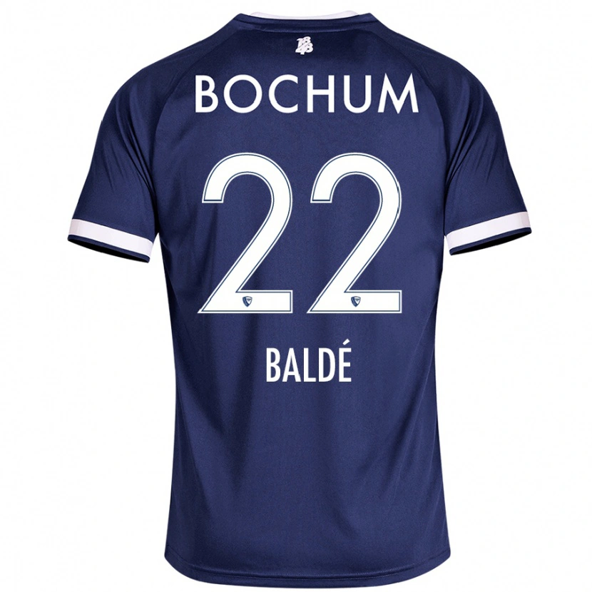 Danxen Hombre Camiseta Aliou Baldé #22 Azul Oscuro 1ª Equipación 2024/25 La Camisa