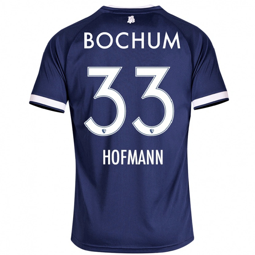 Danxen Hombre Camiseta Philipp Hofmann #33 Azul Oscuro 1ª Equipación 2024/25 La Camisa