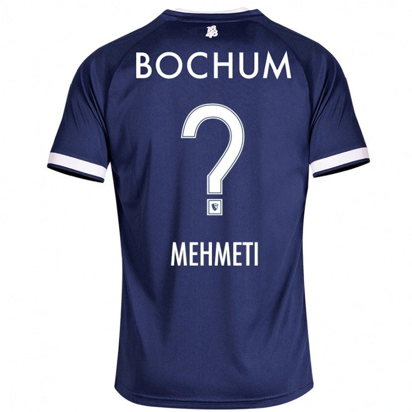 Danxen Hombre Camiseta Enis Mehmeti #0 Azul Oscuro 1ª Equipación 2024/25 La Camisa