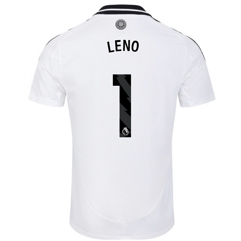Danxen Hombre Camiseta Bernd Leno #1 Blanco 1ª Equipación 2024/25 La Camisa
