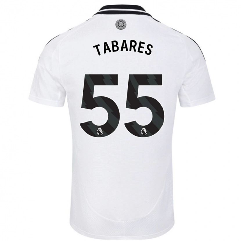 Danxen Hombre Camiseta Samuel Tabares #55 Blanco 1ª Equipación 2024/25 La Camisa
