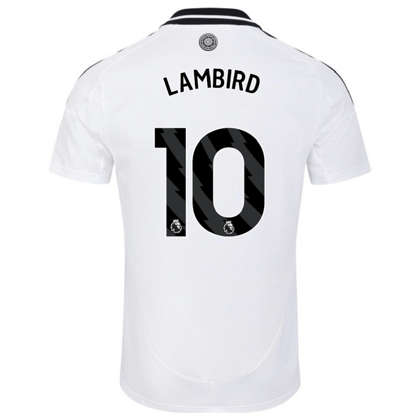 Danxen Hombre Camiseta Lilly Lambird #10 Blanco 1ª Equipación 2024/25 La Camisa