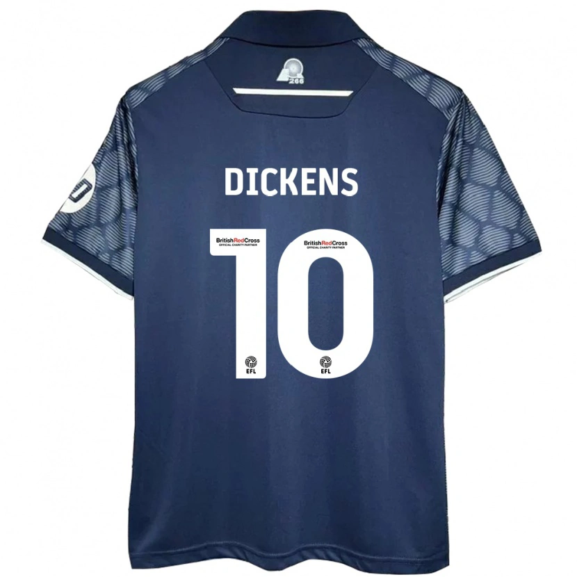 Danxen Hombre Camiseta Tj Dickens #10 Negro 2ª Equipación 2024/25 La Camisa