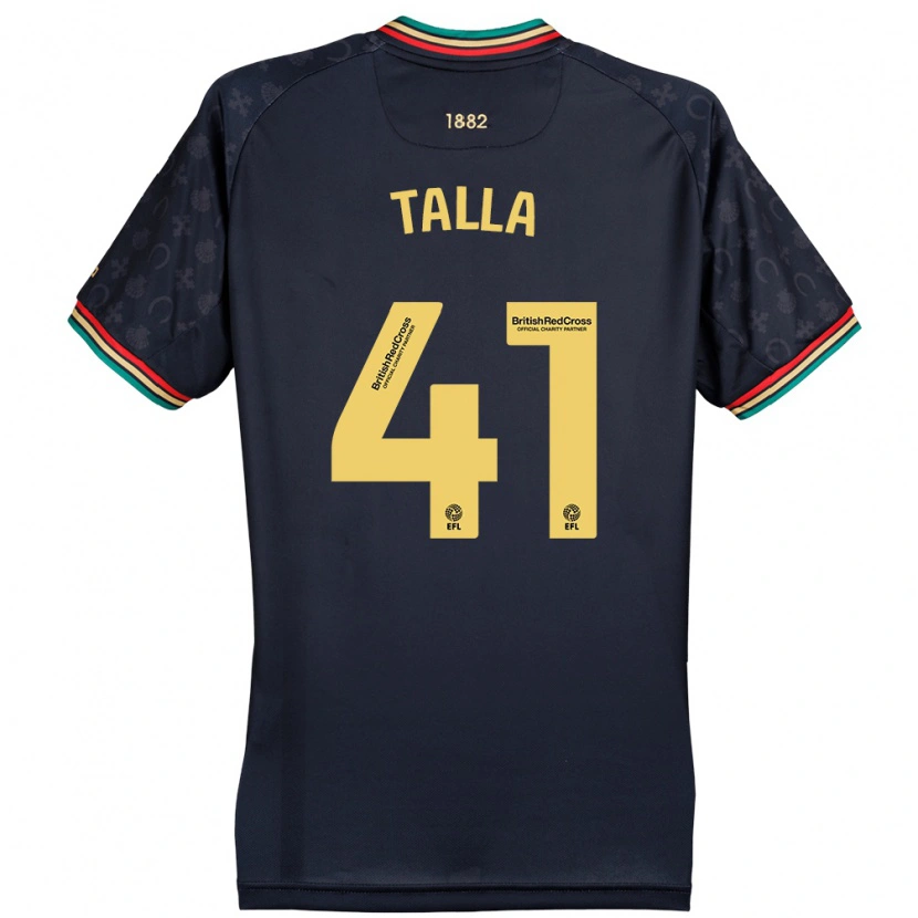 Danxen Hombre Camiseta Lorent Talla #41 Azul Marino Oscuro 2ª Equipación 2024/25 La Camisa