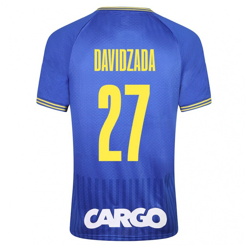 Danxen Hombre Camiseta Ofir Davidzada #27 Blanco 2ª Equipación 2024/25 La Camisa