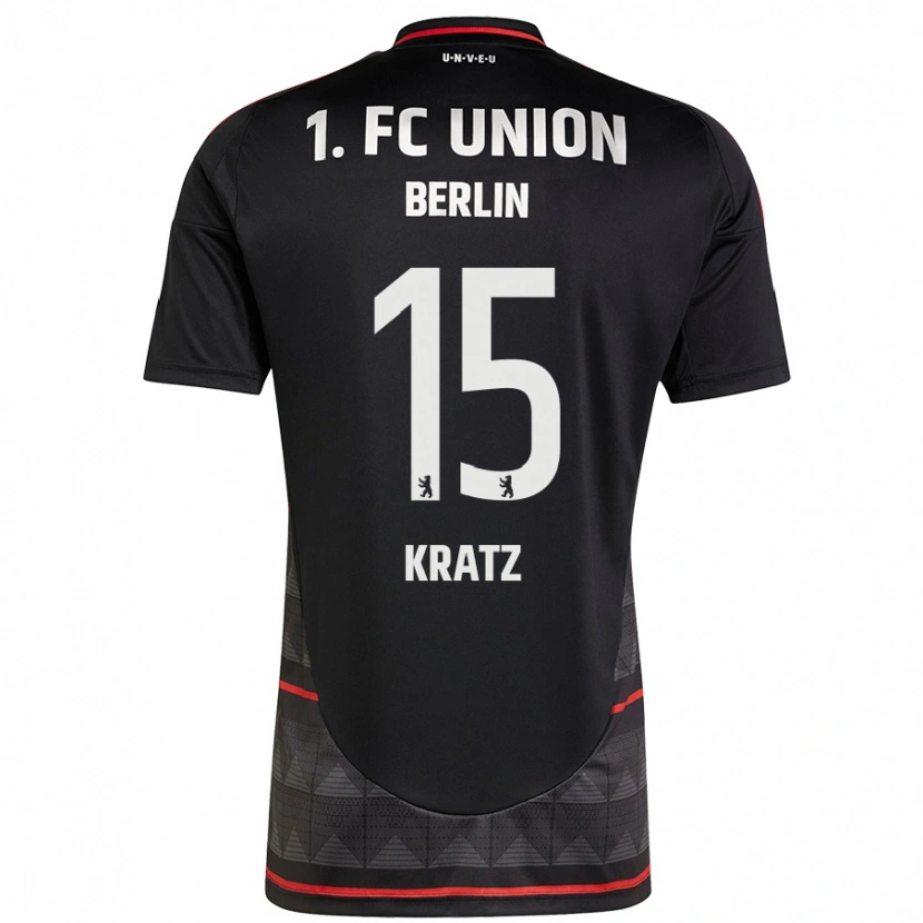 Danxen Hombre Camiseta Hannah Kratz #15 Negro 2ª Equipación 2024/25 La Camisa