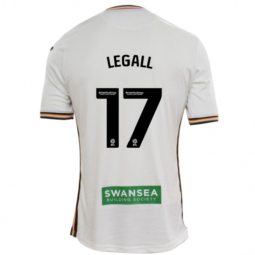 Danxen Mujer Camiseta Monet Legall #17 Blanco 1ª Equipación 2024/25 La Camisa